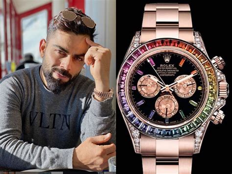 virat Kohli rolex watch